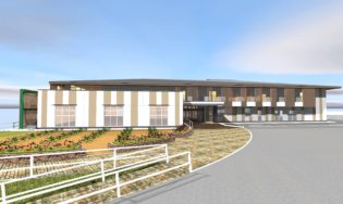 養護老人ホーム花咲寮建設工事/(株)たかの建築事務所